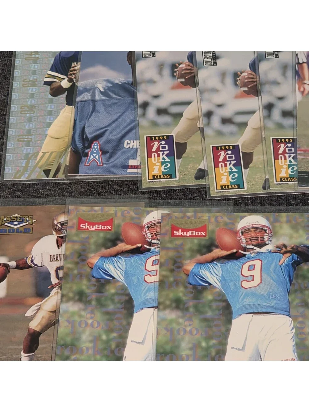 Steve McNair Lot Of 23 Football Cards - 90s, Rookies, Various Brands